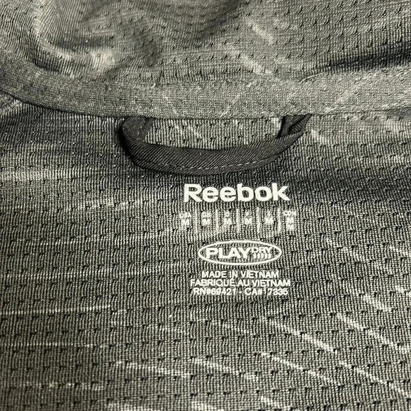 REEBOK. Jacket,men Med,vented,lightweight, activewear EC,  made in Vietnam - Picture 12 of 13